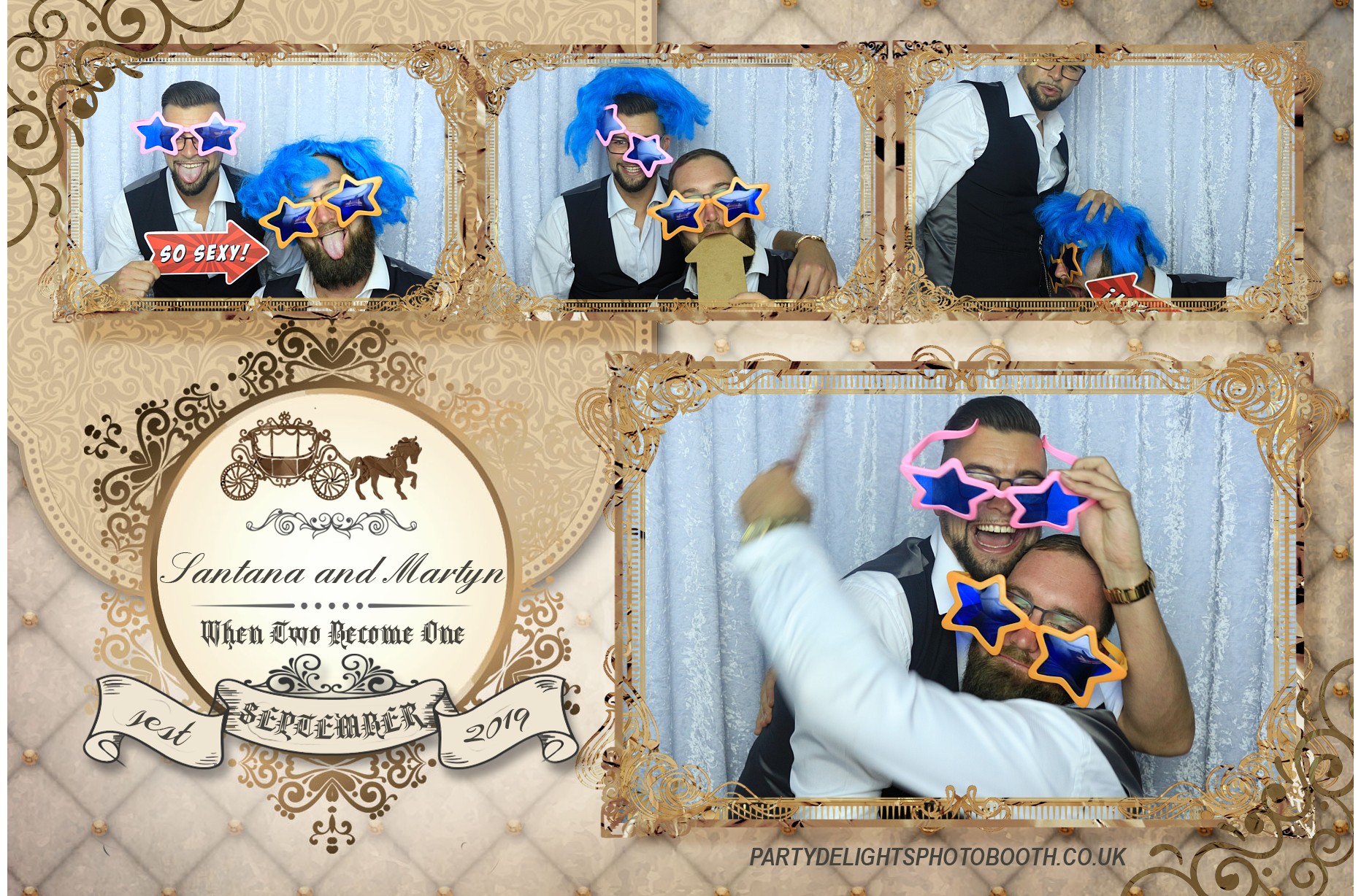 Martyn and Santana’s Wedding - Prints | View more photos from the event at gallery.partydelightsphotobooth.co.uk/u/PartyDelightsPhotoBooth/Martyn-and-Santana’s-Wedding-Prints